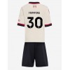 Liverpool Jeremie Frimpong #30 Bortedraktsett Barn 2025-26 Kortermet (+ korte bukser)